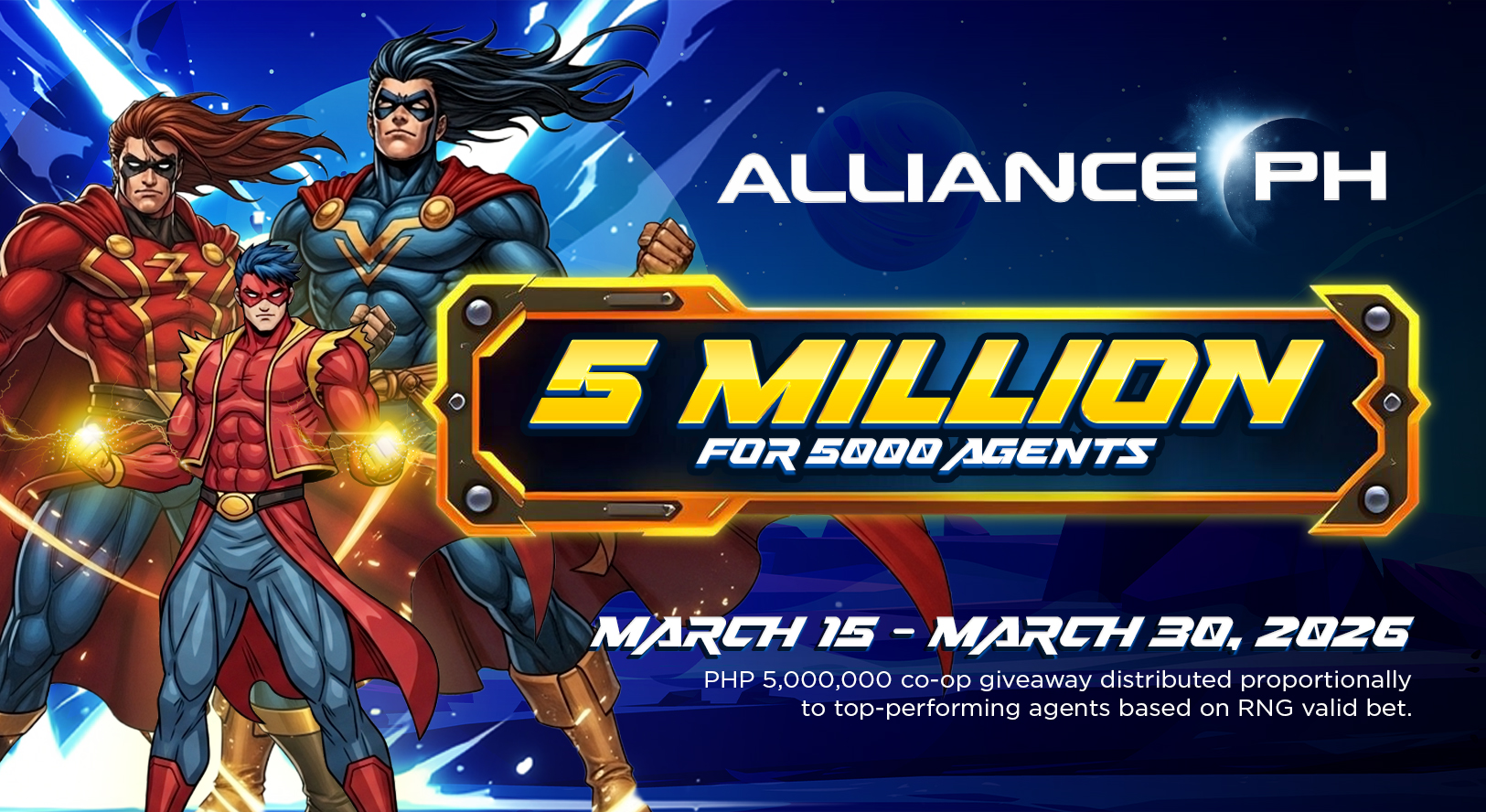5M for 5000 Agents