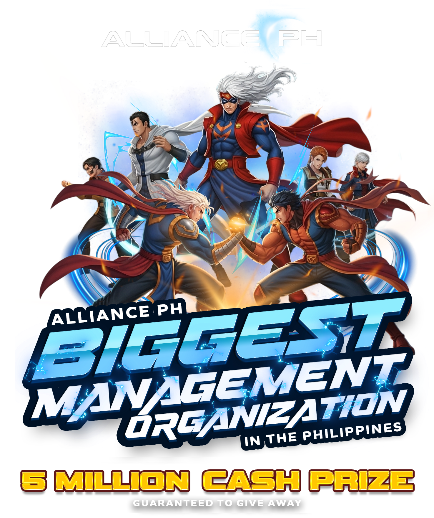 Alliance PH banner and 5 million prize promotion